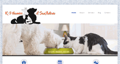 Desktop Screenshot of k9nannies.com